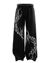 Raudra unisex straight fit baggy pants