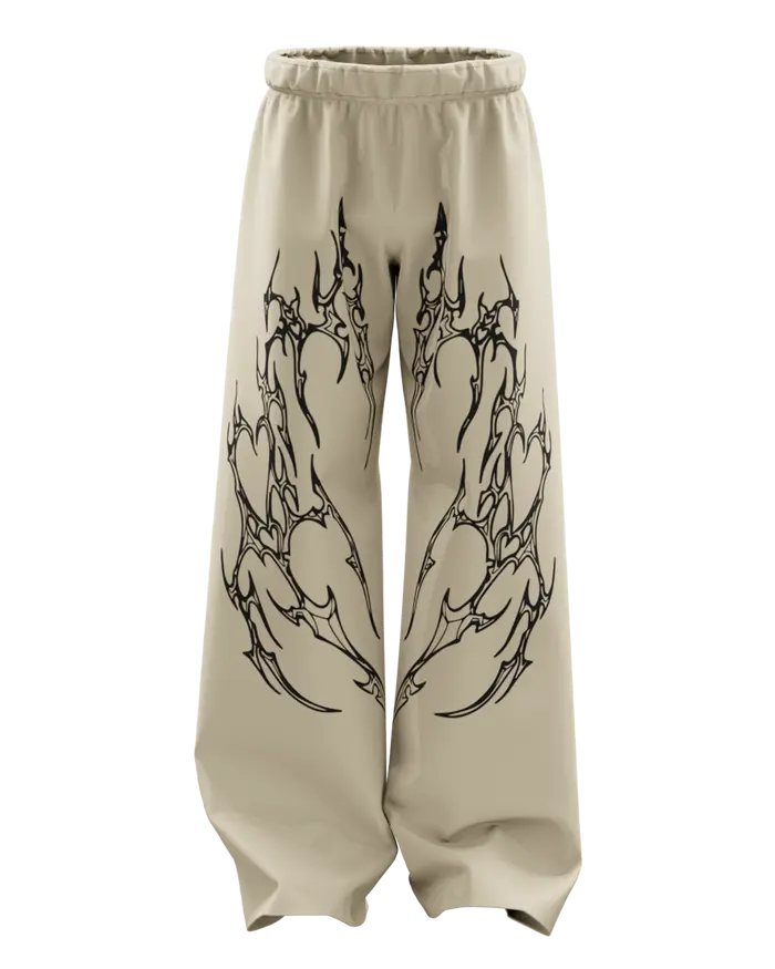 Sand Bexor Straight Fit Baggy Pants