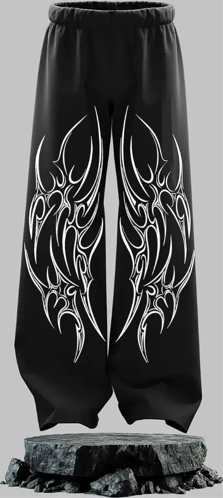 Mutation Unisex Straight Fit Baggy Pants