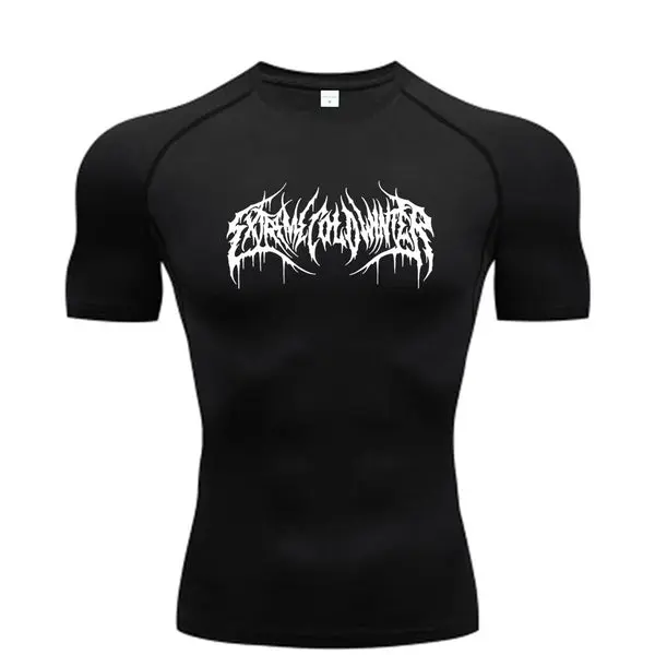Scribble compression tshirt 