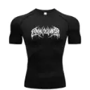 Scribble compression tshirt 