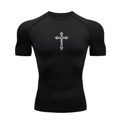 Christian compression tshirt 