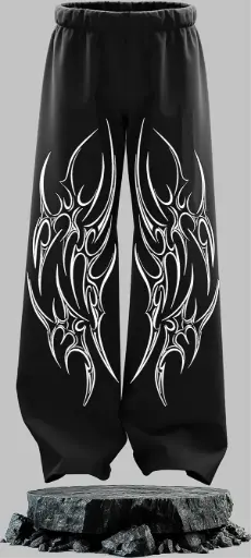 Mutation Unisex Straight Fit Baggy Pants